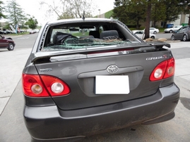 2005 TOYOTA COROLLA S GRAY 1.8L AT Z17693